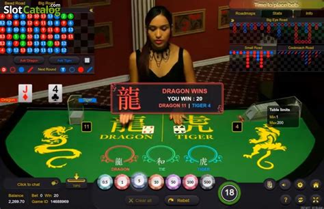 Live Dragon Tiger Casino Game .